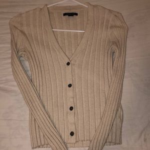 American Eagle beige Cardigan